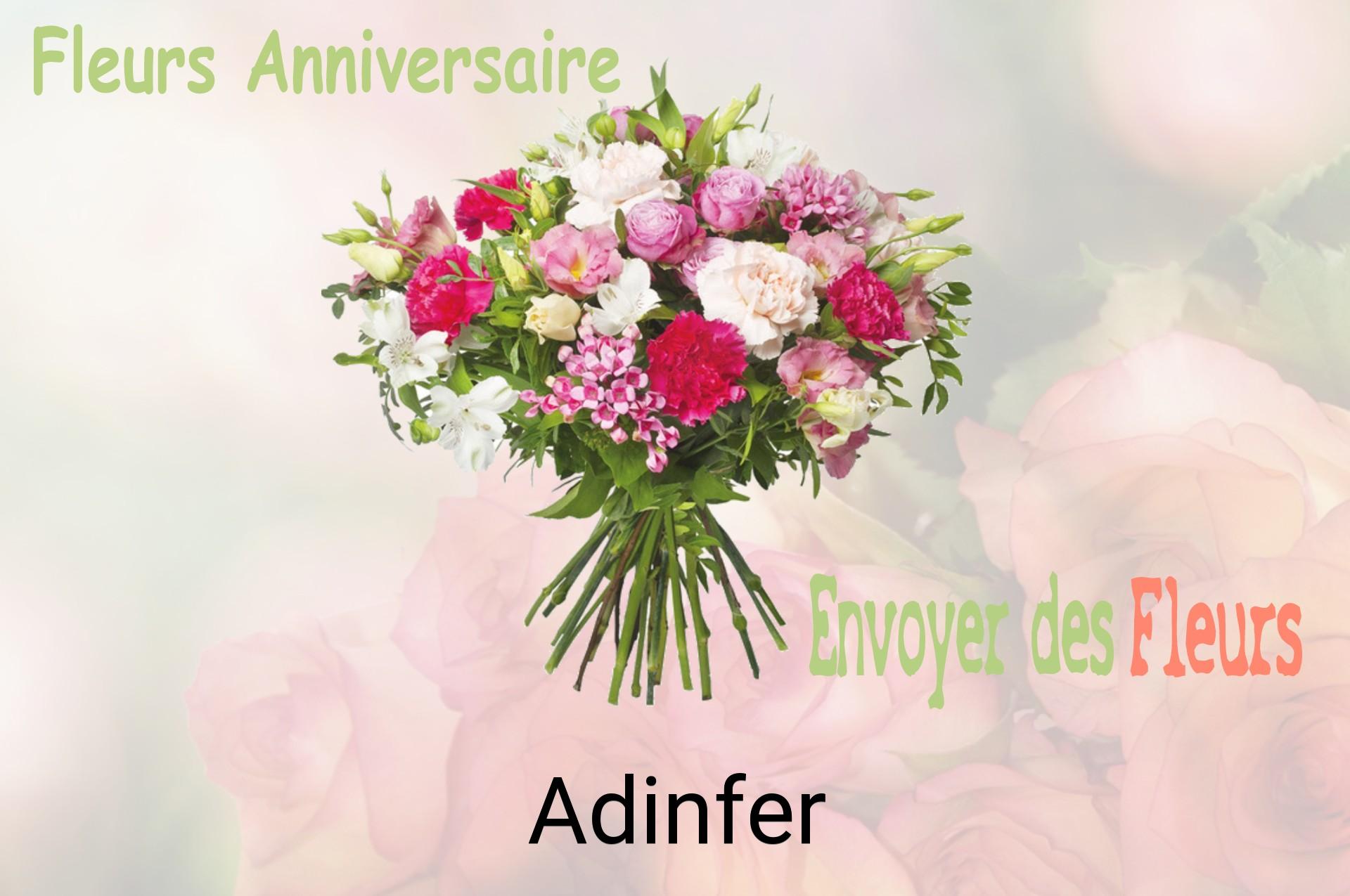 Bouquet de fleurs d’anniversaire livré à Adinfer