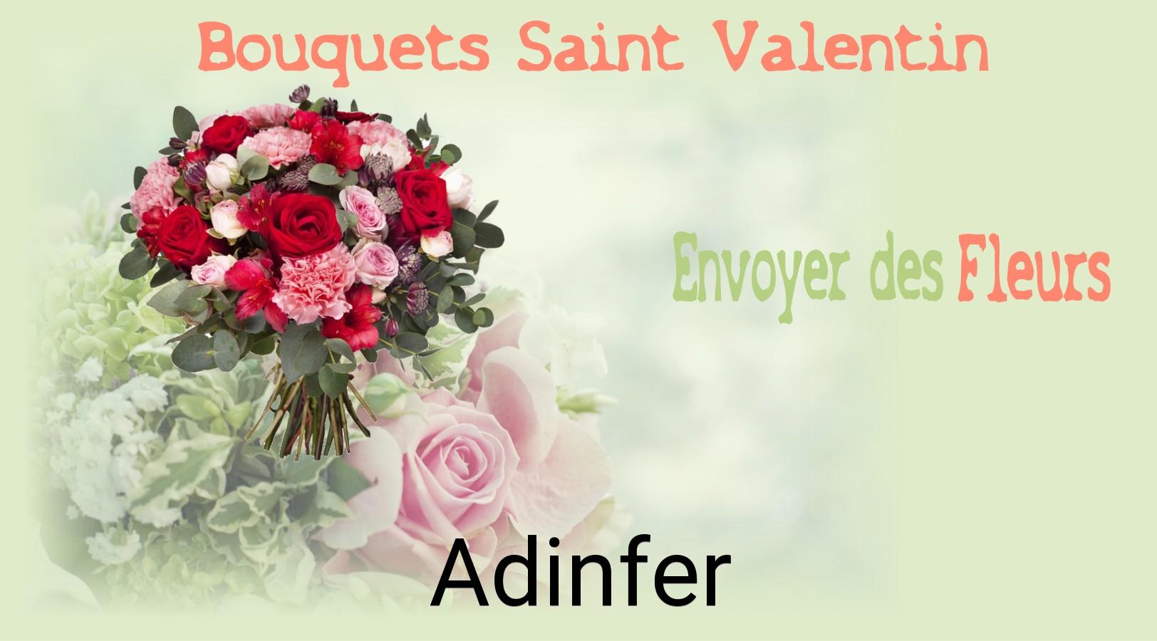 Roses de Saint-Valentin livrées à Adinfer